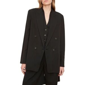 Vince Double-Breasted Blazer Maje Sandro Theory Aritzia Reiss AllSaints Polo